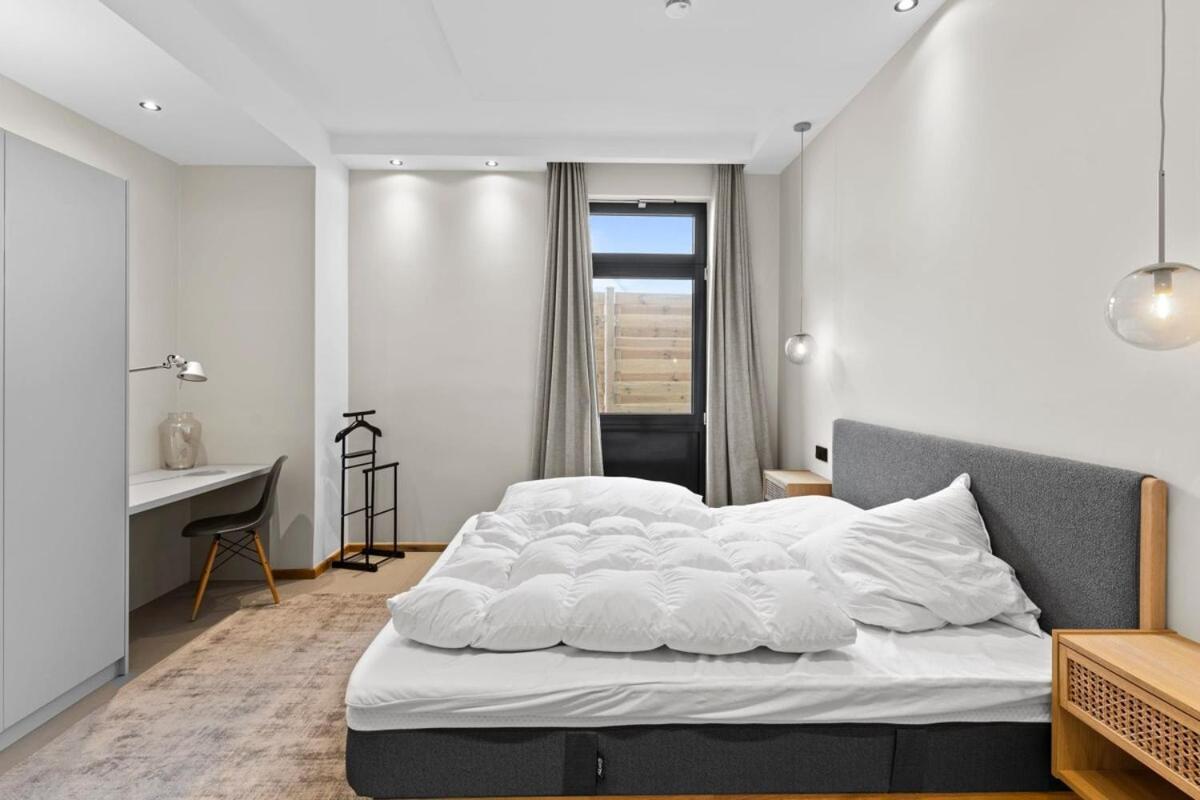 גלווה Luxus Meerblick Strand & Sauna & Garten & Heimkino מראה חיצוני תמונה